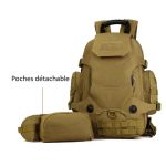 sac à dos 40l en nylon résistant