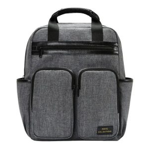 sac à dos à langer gris