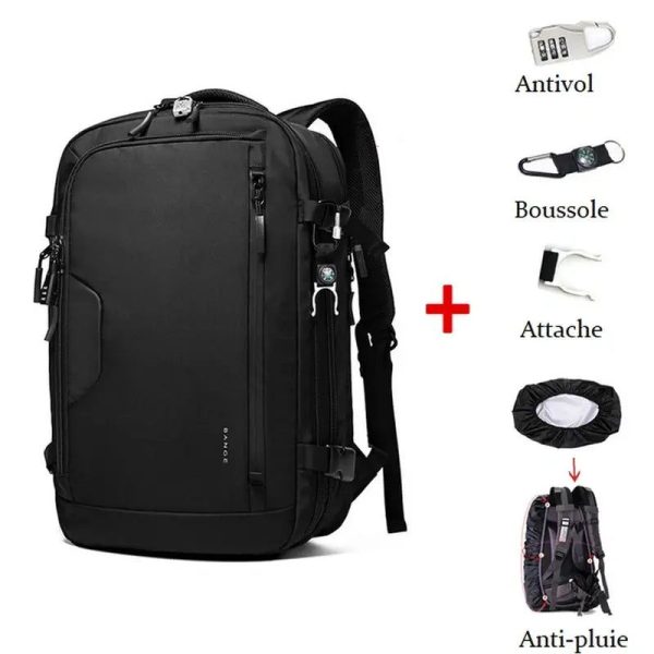 sac à dos extensible d'ordinateur 17 pouces