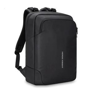 sac à dos noir élégant pour ordinateur